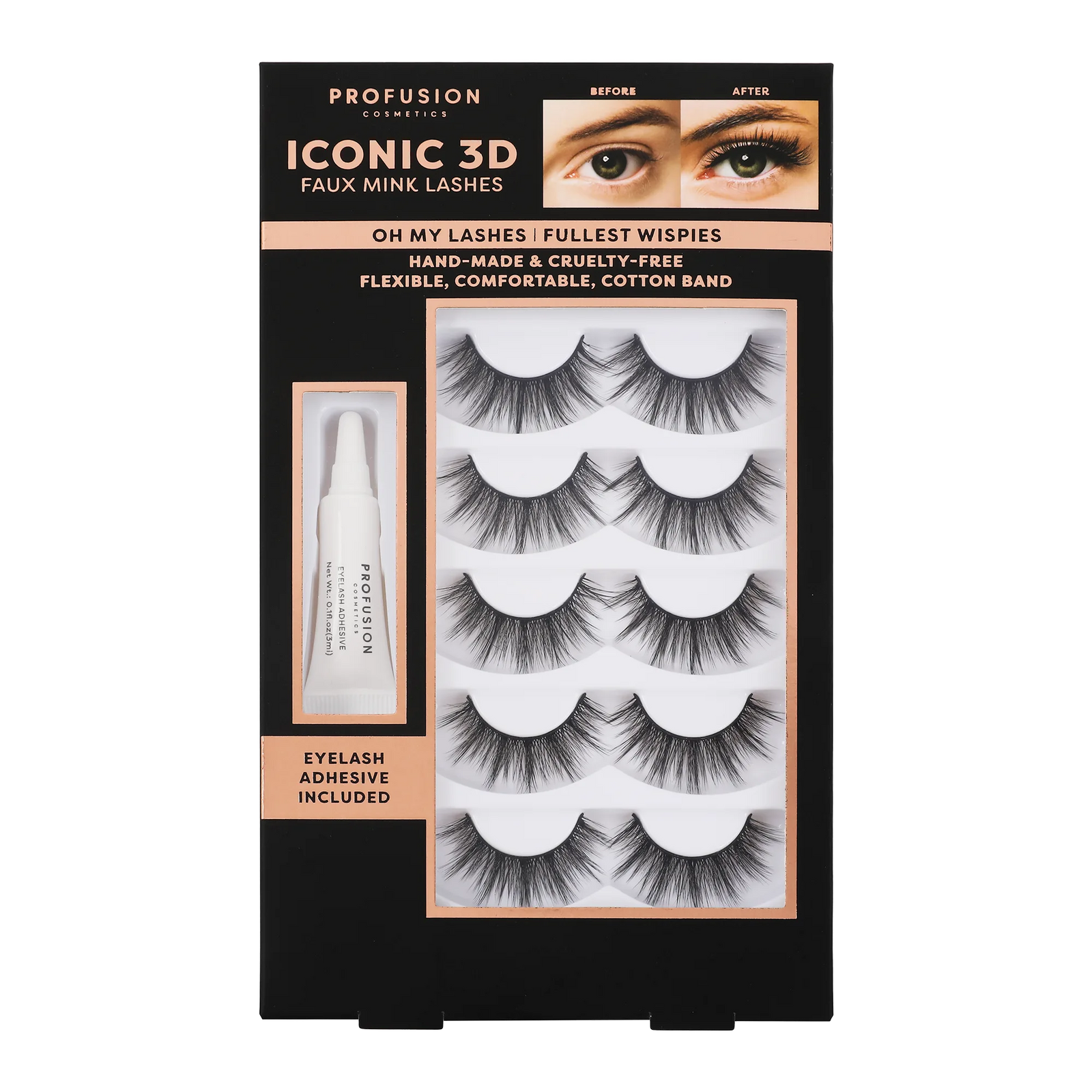 Iconic 3D Faux Mink Lashes