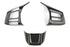 OLM Dry Carbon Fiber Steering Wheel Covers (MT) - 2016-2018 WRX / STI