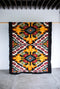 Handwoven Thin Rug with Traditional Carpathian Pattern 1