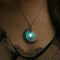 Moonstone Pendant Necklace Stainless Steel Moonstone Jewelry Women Gift