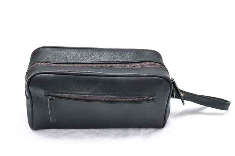 The Twin Section Toiletry- Black