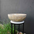 HANDCRAFTED VALENCIA TRAVERTINE SINK