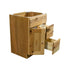 24 Inch Hickory Shaker Single Sink Bathroom Vanity with Drawers on the Right