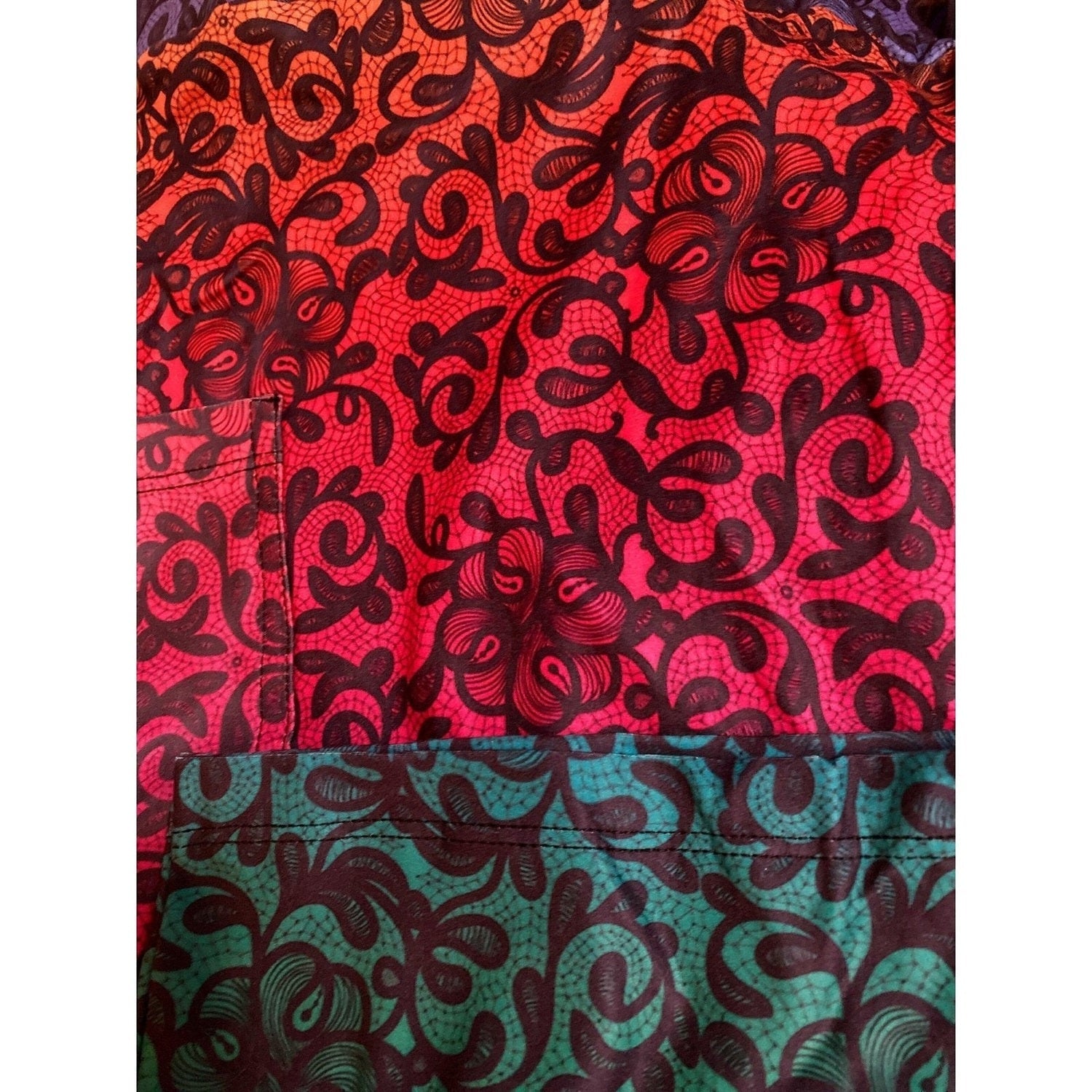 Ombre Rainbow Leggings with Pockets