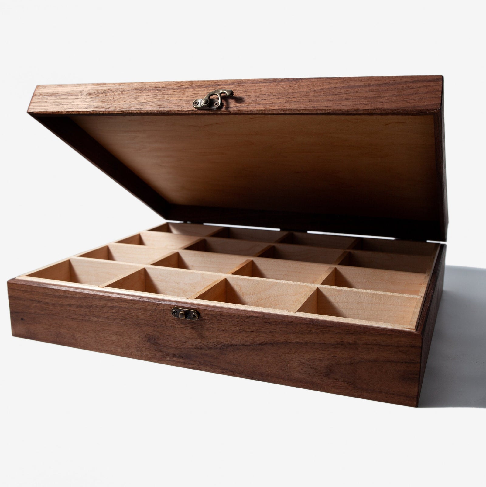 Card Deck Box - 16 Compartments