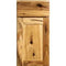 48 Inch Hickory Shaker Single Sink Bathroom Vanity with Drawers