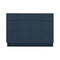 60 Inch Navy Blue Shaker Single Sink Bathroom Vanity with Drawers