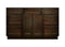 60 Inch Espresso Shaker Single Sink Bathroom Vanity with Drawers