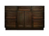 60 Inch Espresso Shaker Single Sink Bathroom Vanity with Drawers