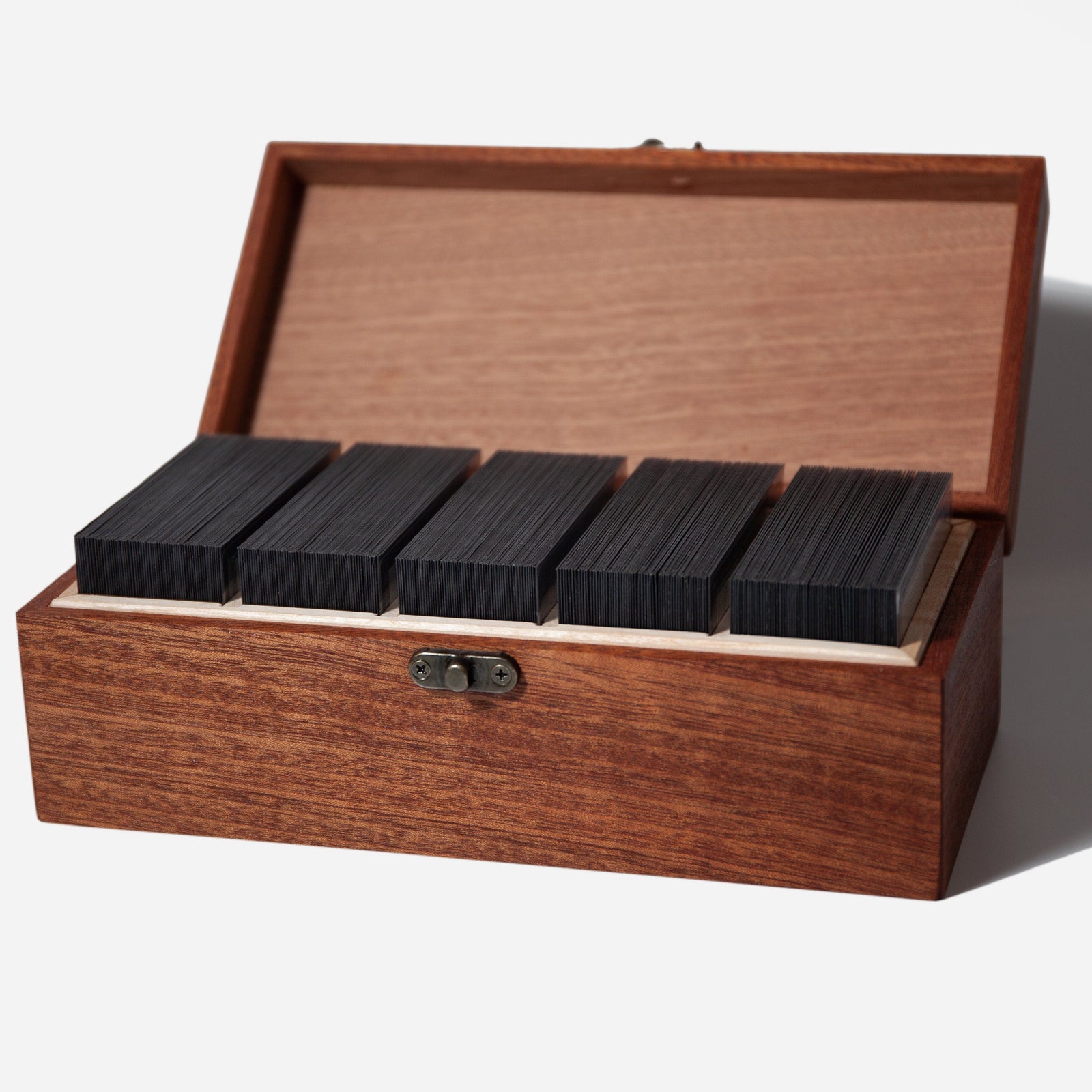 Card Deck Box - 5 Compartments