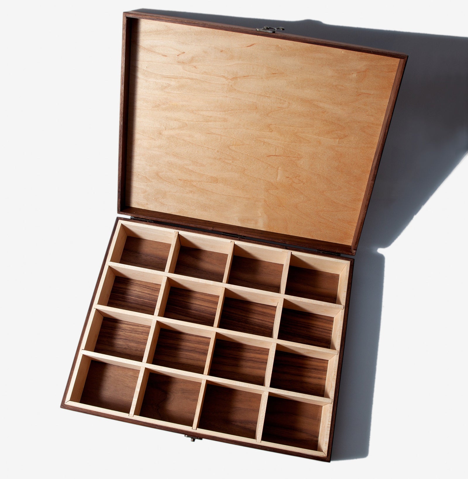 Card Deck Box - 16 Compartments