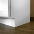 33 Inch White Shaker Single Sink Bathroom Vanity