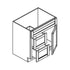 30 Inch Espresso Shaker Single Sink Bathroom Vanity with Drawers on the Left