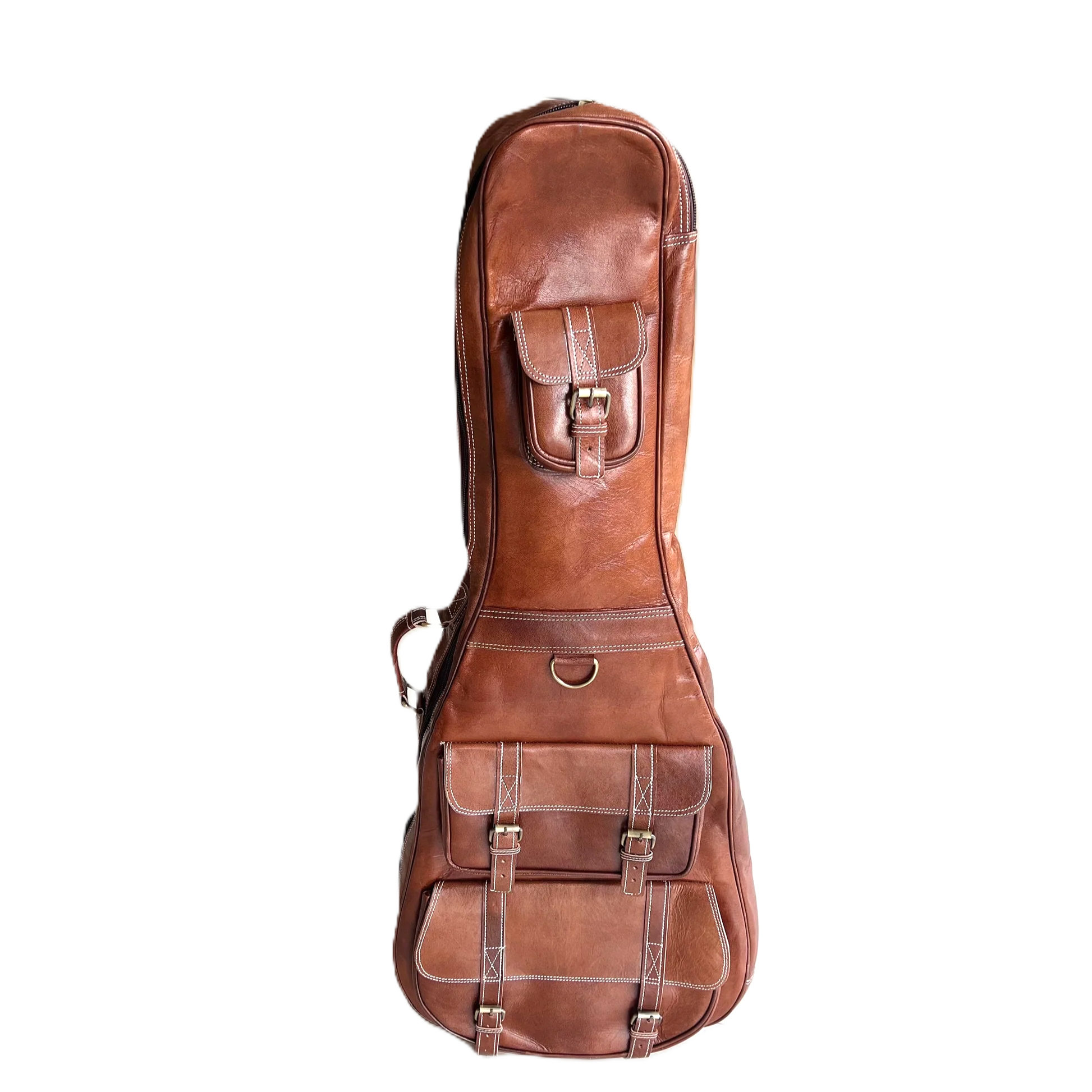 Personalized Leather Guitar Case