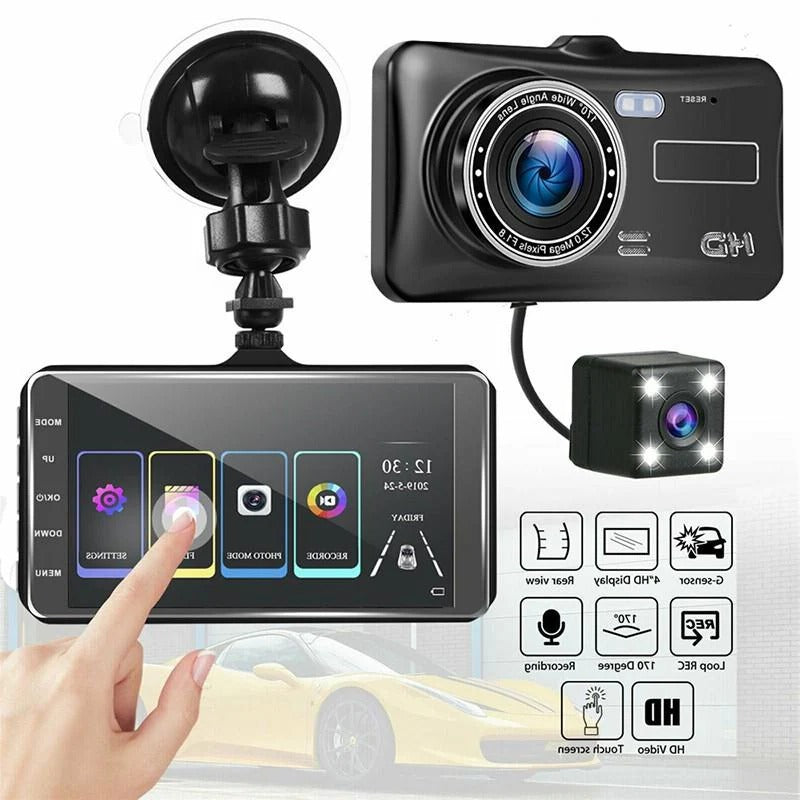 1080P Dual Dash Cam Front & Rear Camera 4