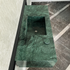 Handcrafted Verde Guatemala Custom Marble Sink (Ns-094)