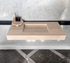 Handcrafted Custom Travertine Sink (Tr-061)