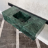Handcrafted Verde Guatemala Custom Marble Sink (Ns-094)