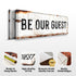 Be Our Guest Sign V