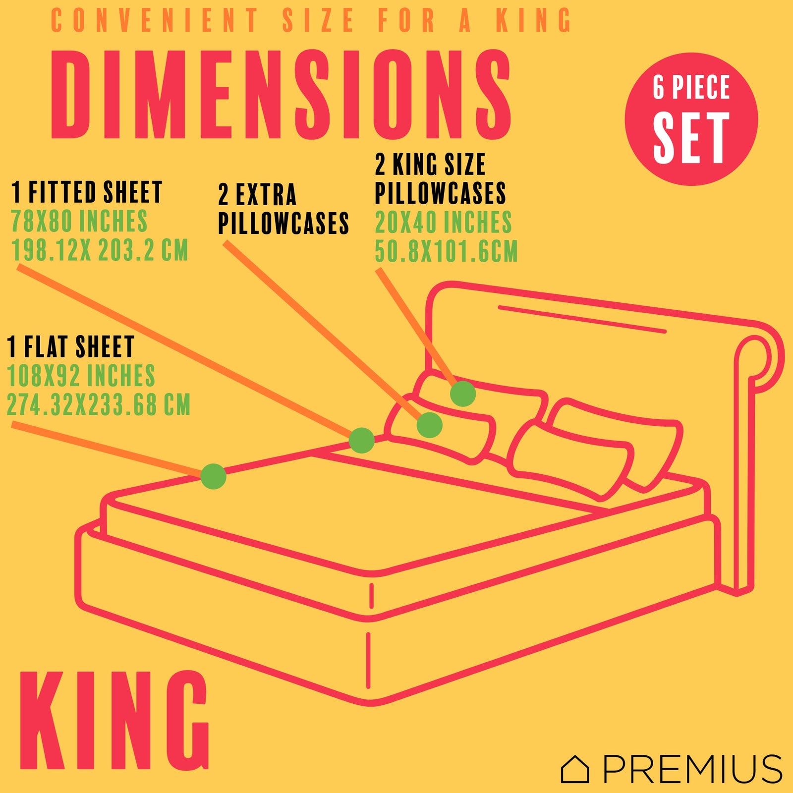 PREMIUS Butterfly Soft Wrinkle-Free Microfiber Sheet Set, White-Multi