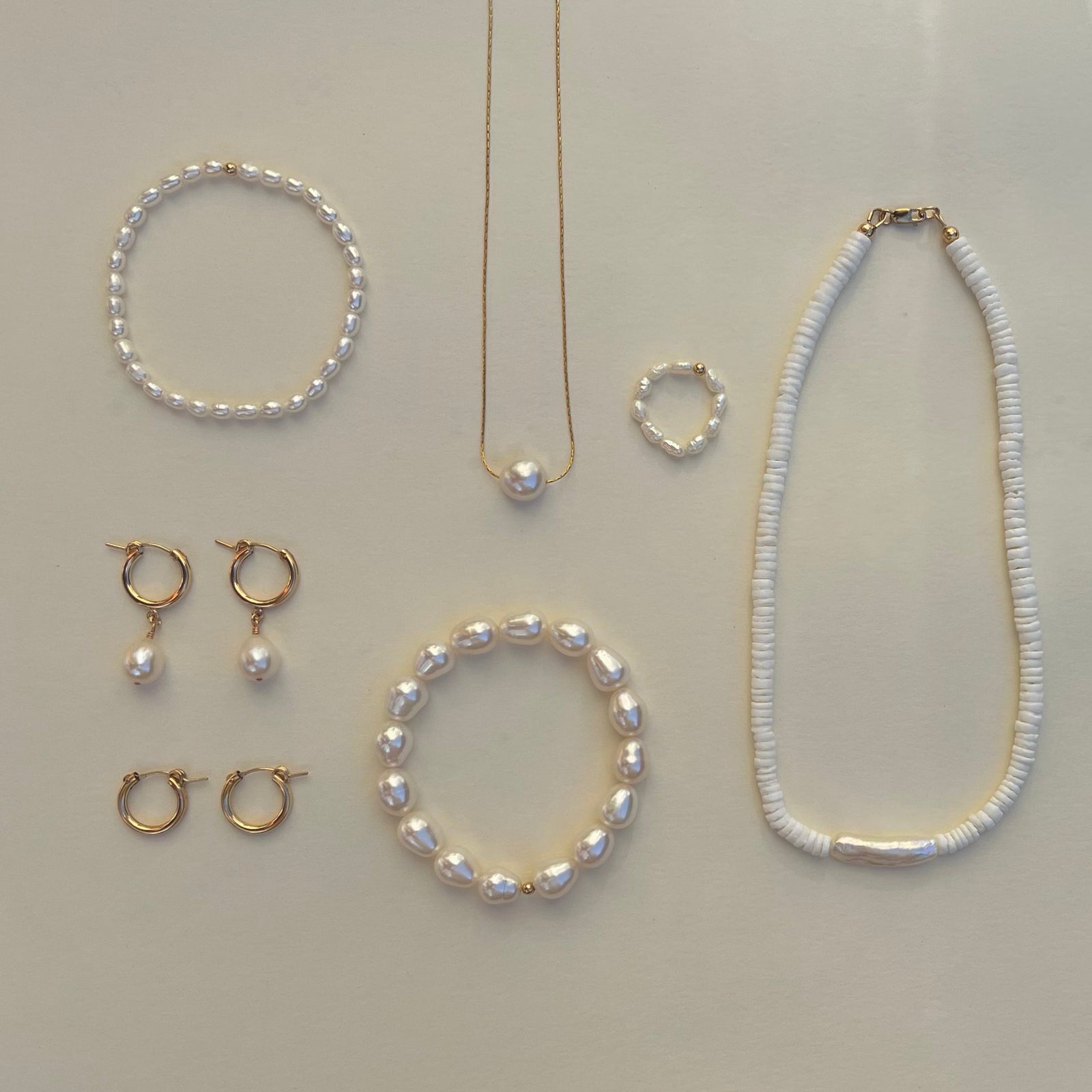 Faith Vintage Pearl Bracelet