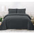 PREMIUS 4-6 Piece Solid Microfiber Wrinkle-Free Sheet Set