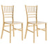JOON 2 Pack Kids Tiffany Chiavari Chairs, 25x13x14.5 Inches