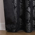 Silas Damask Metallic Grommet Room Darkening Window Panel, 52x84 Inches