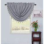 Rosario Rod Pocket Room Darkening Window Panel and Valance Treatments, All Sold Separately