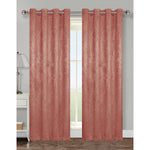 Mabel Damask Room Darkening Grommet Window Panel, 54x84 Inches