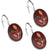 Aubury Complete Bath Ensemble Decor Set, Burgundy, All Sold Separately