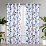 Regina Floral Room Darkening Grommet Window Panel, 54x84 Inches