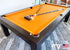 The Modern Pool Table (Oak Wood with Espresso Finish)