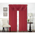 Rosario Rod Pocket Room Darkening Window Panel and Valance Treatments, All Sold Separately