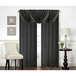 Rosario Rod Pocket Room Darkening Window Panel and Valance Treatments, All Sold Separately
