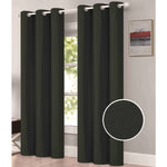 Freida 2-Pack Room Darkening Grommet Window Panels Set, 38x84 Inches Each