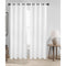 Prescott Ribbed Texture Room Darkening Grommet Window Panel, 54x84 Inches