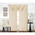 Rosario Rod Pocket Room Darkening Window Panel and Valance Treatments, All Sold Separately