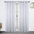 Brook Metallic Lurex Sheer Grommet Window Panel, 54x90 Inches