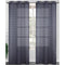 Carmen 2 Pack Morrocan Sheer Grommet Window Panel, 2-38x84 Inches
