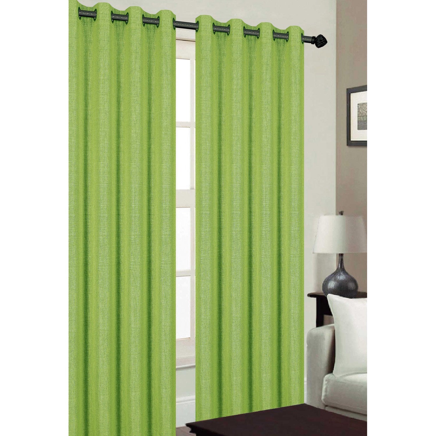 Tribeca Textured Room Darkening Grommet Window Panel, 54x84 Inches