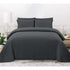 PREMIUS 4-6 Piece Solid Microfiber Wrinkle-Free Sheet Set