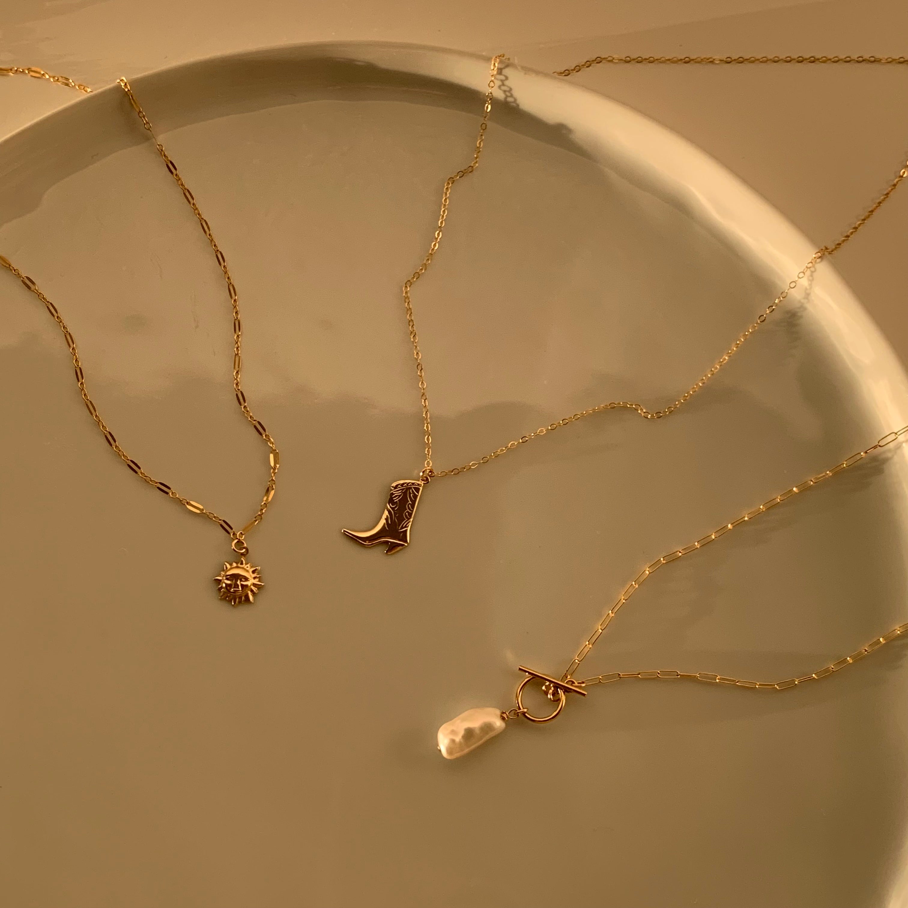 Cowboy Boot Necklace