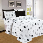 PREMIUS Otono Printed Wrinkle Free Microfiber Sheet Set