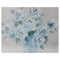 PREMIUS Midnight Mood Blooms Vase With Flower Wall Art, Blue, 16x20 Inches