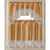 Paris Embroidered Kitchen Curtain Set, Swag 60x36, 30x36 Inches