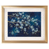 PREMIUS Conference Framed Flower And Bird Wall Art, Blue, 17x21 Inches