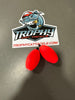 UNSLOTTED Fishing Oval Float 2.5 inch