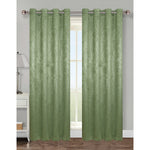 Mabel Damask Room Darkening Grommet Window Panel, 54x84 Inches