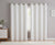 Livingston Textured Room Darkening Grommet Window Panel, 55x84 Inches